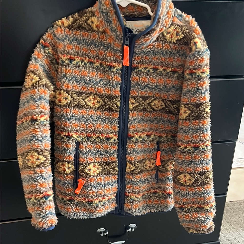Crewcuts Zip Up Fleece. Size 6-7. Very gently worn!